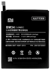 Аккумулятор Xiaomi BM34 Mi Note Pro (AAA)