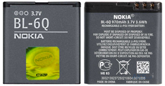 Акумулятор Nokia BP-6Q АААА
