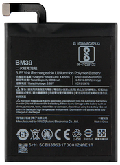 Акумулятор Xiaomi BM39 Mi6 (AAA)