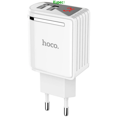 Зарядний пристрій HOCO C39A Enchanting 2USB 2.4A