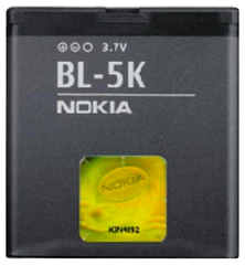 Акумулятор Nokia BL-5K АААА