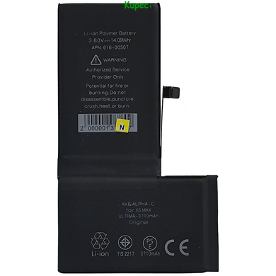 Аккумулятор iPhone XS Max Alpha C Ultima (3710mAh)