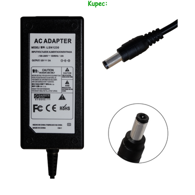 Блок живлення для монитору 12V 3A 36W (5.5-2.5)
