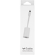 Аудио-переходник Lightning to Lightning HF + Lightning AC (White)