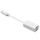 Аудио-переходник Lightning to Lightning HF + Lightning AC (White)