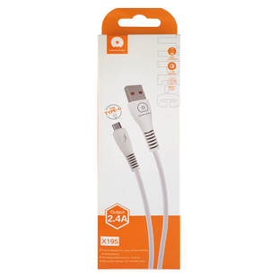 Кабель Type-C WUW X195 (White)