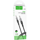Кабель AUX 3.5 mm HOCO UPA23 1m (Gray)