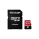 Карта памяти MicroSD 256Gb Patriot EP Series A1 V30 (U3) R100 W80 + SD-adapter
