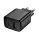 Зарядний пристрій HOCO CS23A - 1USB QC3.0 + 1PD 30W (Black)