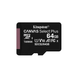Карта пам'яті MicroSD 64Gb Kingston Canvas Select Plus A1 V10 (U1) R100