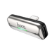 Аудио-переходник HOCO LS27 Lightning to Lightning HF + Lightning AC (Silver)