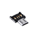 Перехідник OTG Short Micro USB to USB (Silver)