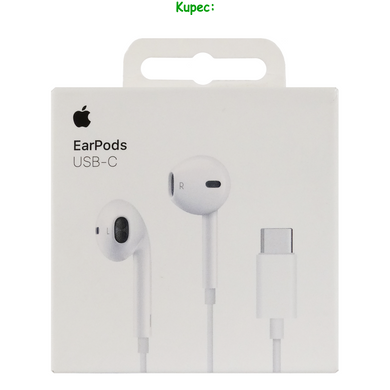 Наушники Foxconn Earpods USB-C для Apple iPhone 15 Pro Max (White)