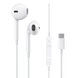 Наушники Foxconn Earpods USB-C для Apple iPhone 15 Pro Max (White)