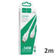 Кабель PD Type-C to Type-C HOCO X93 Force 240W 2m (White)