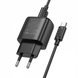 Зарядний пристрій HOCO C141A - 2USB 2.1A 10.5W + Кабель Type-C (Black)