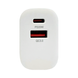 Зарядное устройство WUW C204 - 1USB + 1USB-C PD (White)