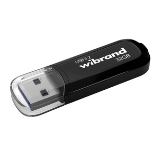 Флеш пам'ять USB 32Gb USB 3.2 Wibrand Marten Black