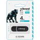 Флеш пам&rsquo;ять USB 4Gb Wibrand Panther Black