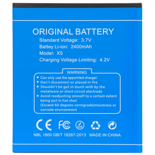 Акумулятор DOOGEE X5 (2400mAh)