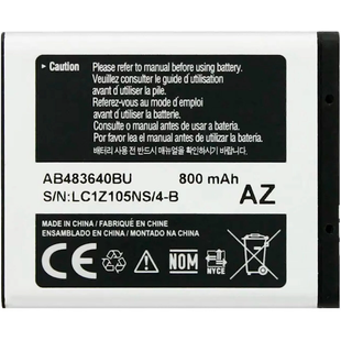 Акумулятор Samsung C3050 / J600 ~ AB483640BU (AA Premium)