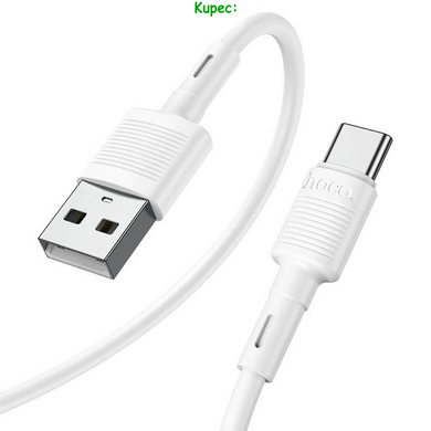 Кабель Type-C HOCO X83 Victory 1m (White)