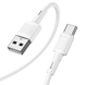 Кабель Type-C HOCO X83 Victory 1m (White)