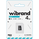 Карта памяти MicroSD 4Gb Wibrand