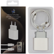 Зарядний пристрій 25W - PD USB-C для Apple 15 Pro Max + Кабель Type-C to Type-C (White)