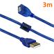 Кабель удлинитель USB 2.0 Папа-Мама (AM-FM) 3m