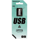 Перехідник зарядки Borofone BV5 Lightning to Micro USB (Silver)