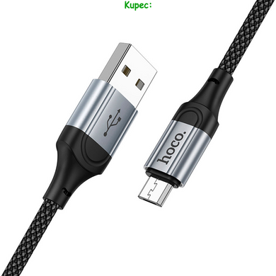 Кабель Micro USB HOCO X102 Fresh 1m (Black)