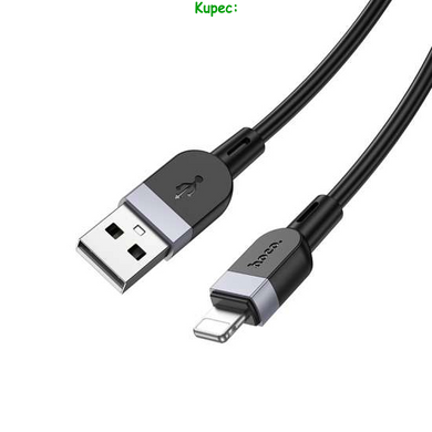 Кабель Lightning HOCO X109 Energy Silicone 1m (Black)