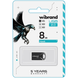 Флеш пам'ять USB 8Gb Wibrand Hawk Black