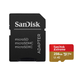Карта памяти MicroSD 256Gb Sandisk Extreame A2 V30 (U3) R190 W130 + SD-adapter