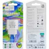 Зарядний пристрій HOCO C109A - 1USB QC3.0 18W (White)