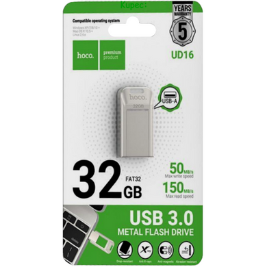 Флеш память USB 128Gb USB 3.0 Hoco UD16
