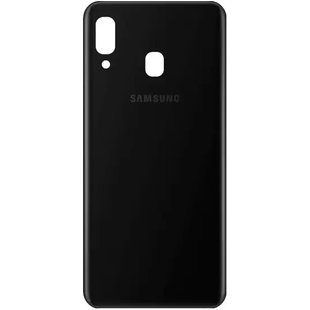 Задняя крышка Samsung A20 (Black)