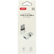 Переходник OTG XO NB256D USB to Type-C (White)