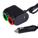 Розгалужувач прикурювача Olesson 1631 2in1 + 1USB 3.1A